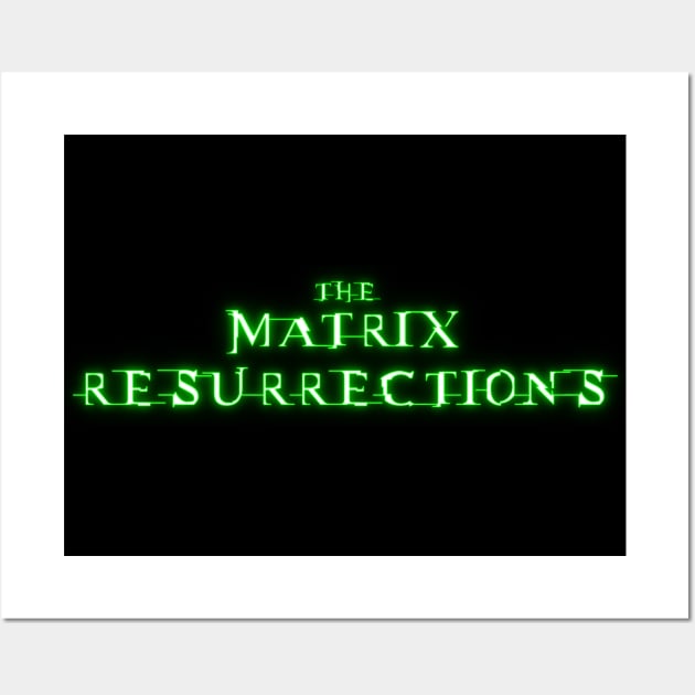 Resurrection Of The Matrix Wall Art by prometheus31